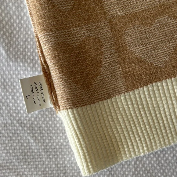 heart sweater vest - Picture 4 of 4